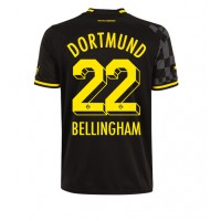 Borussia Dortmund Jude Bellingham #22 Fotballklær Bortedrakt 2022-23 Kortermet